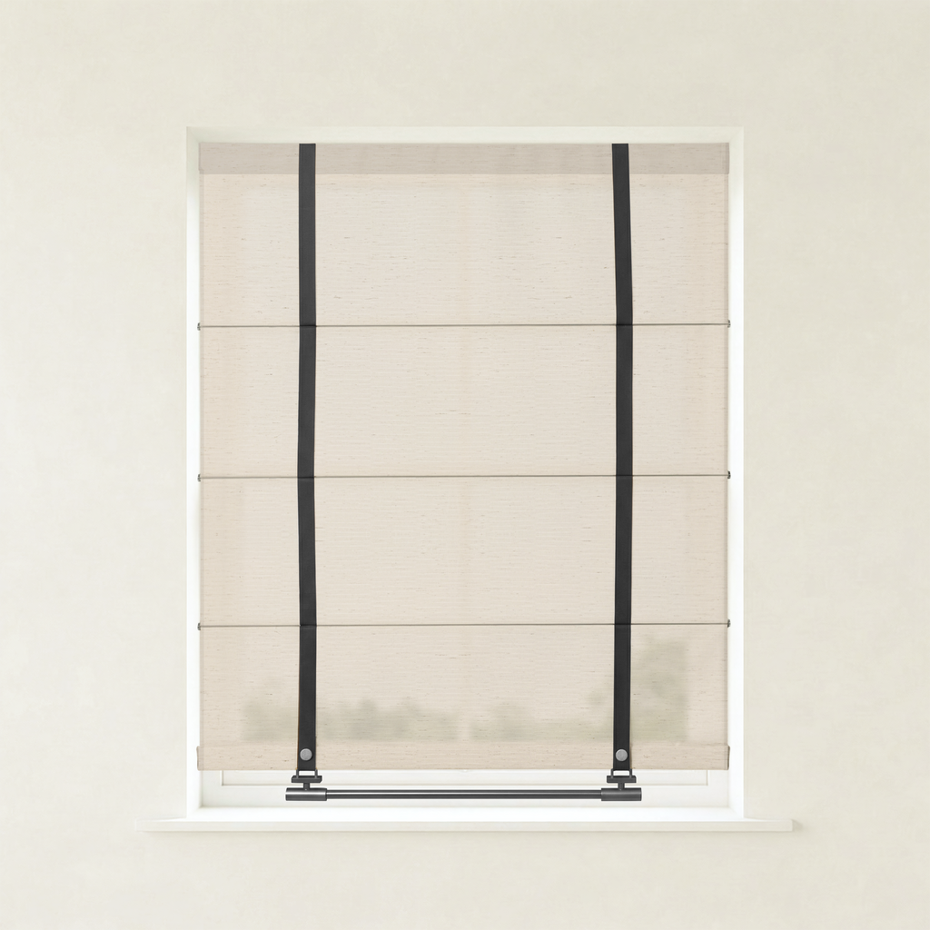 Florence Custom Linen Roman Shades