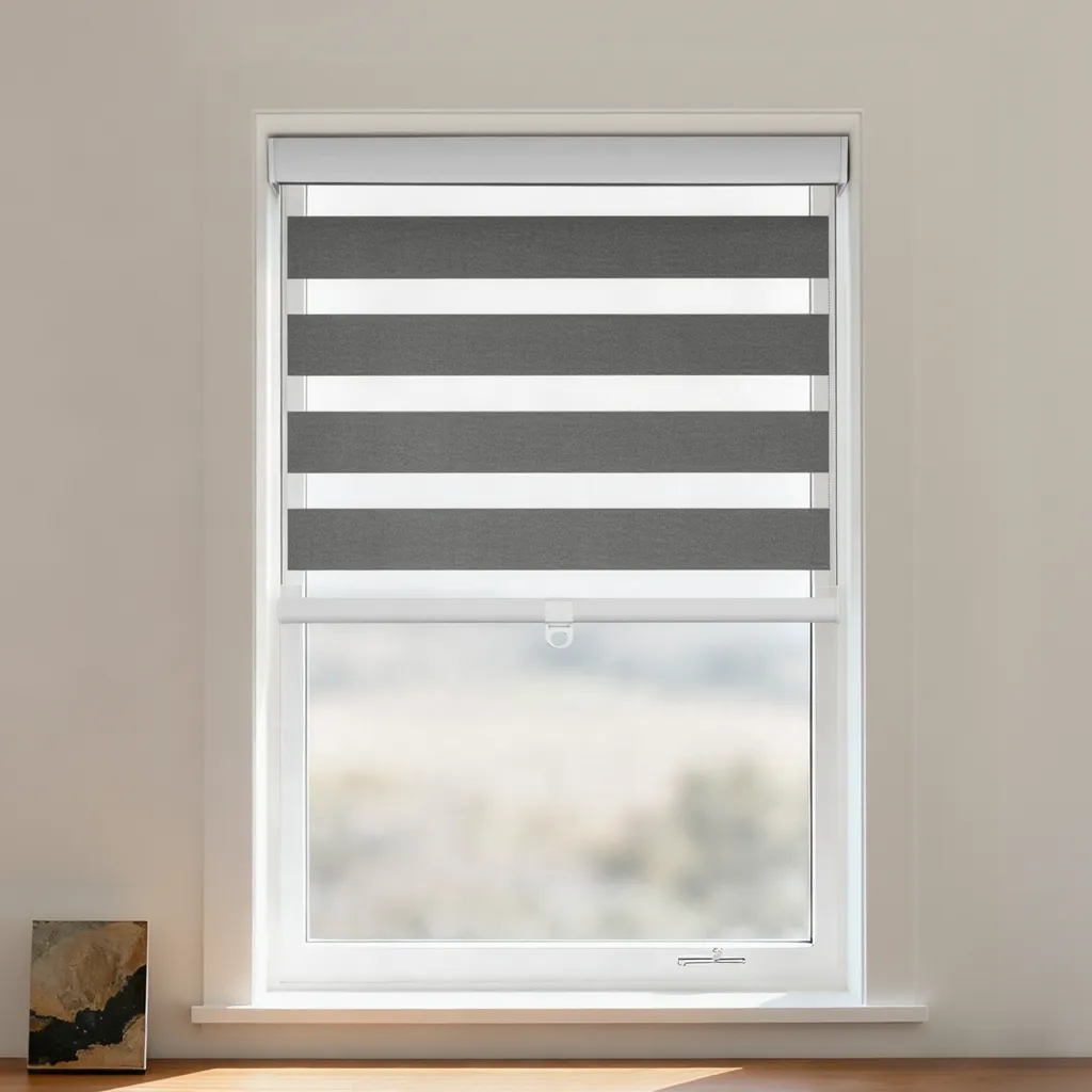 Rbss Blackout Zebra Shade Cordless