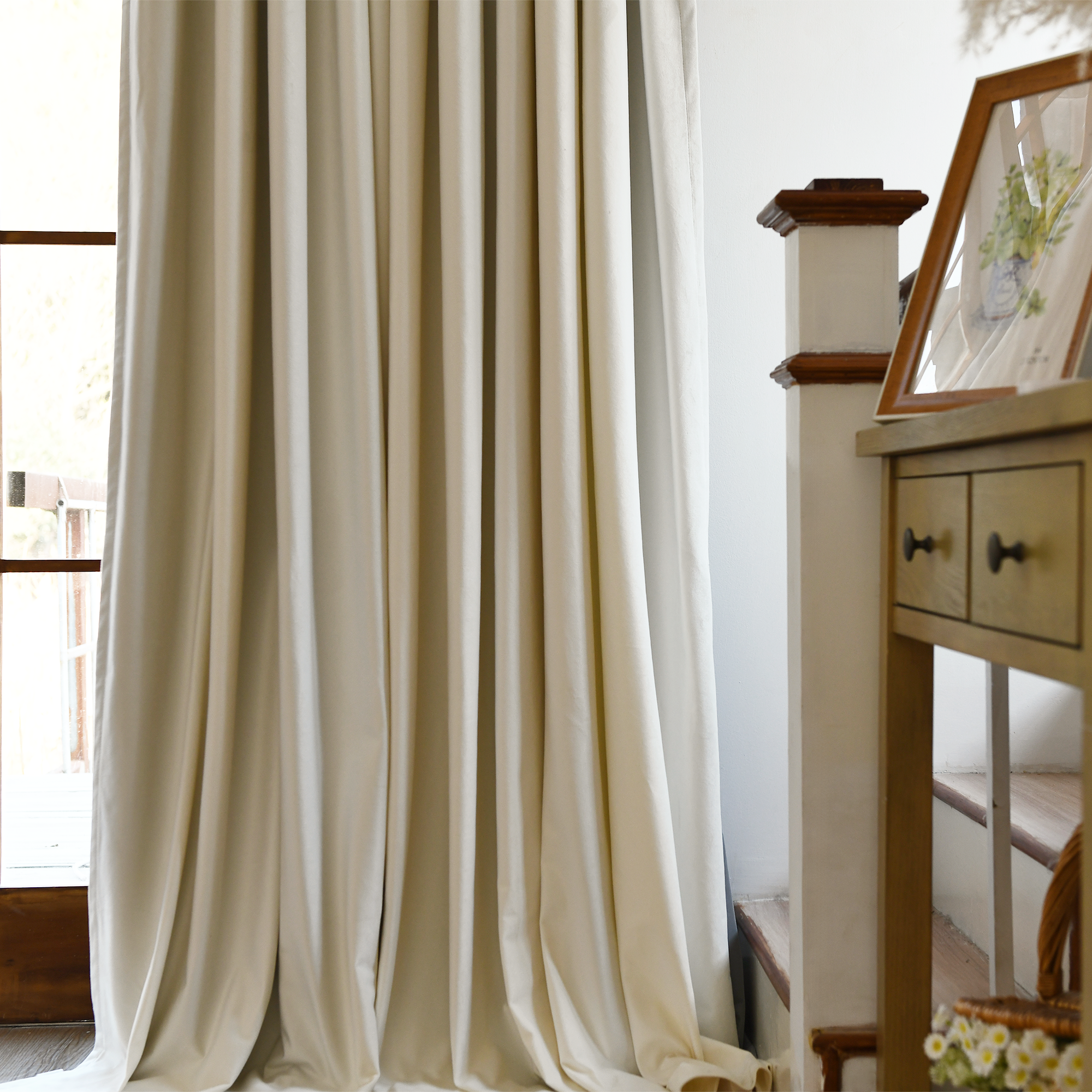 Custom Premium Velvet Blackout Curtains