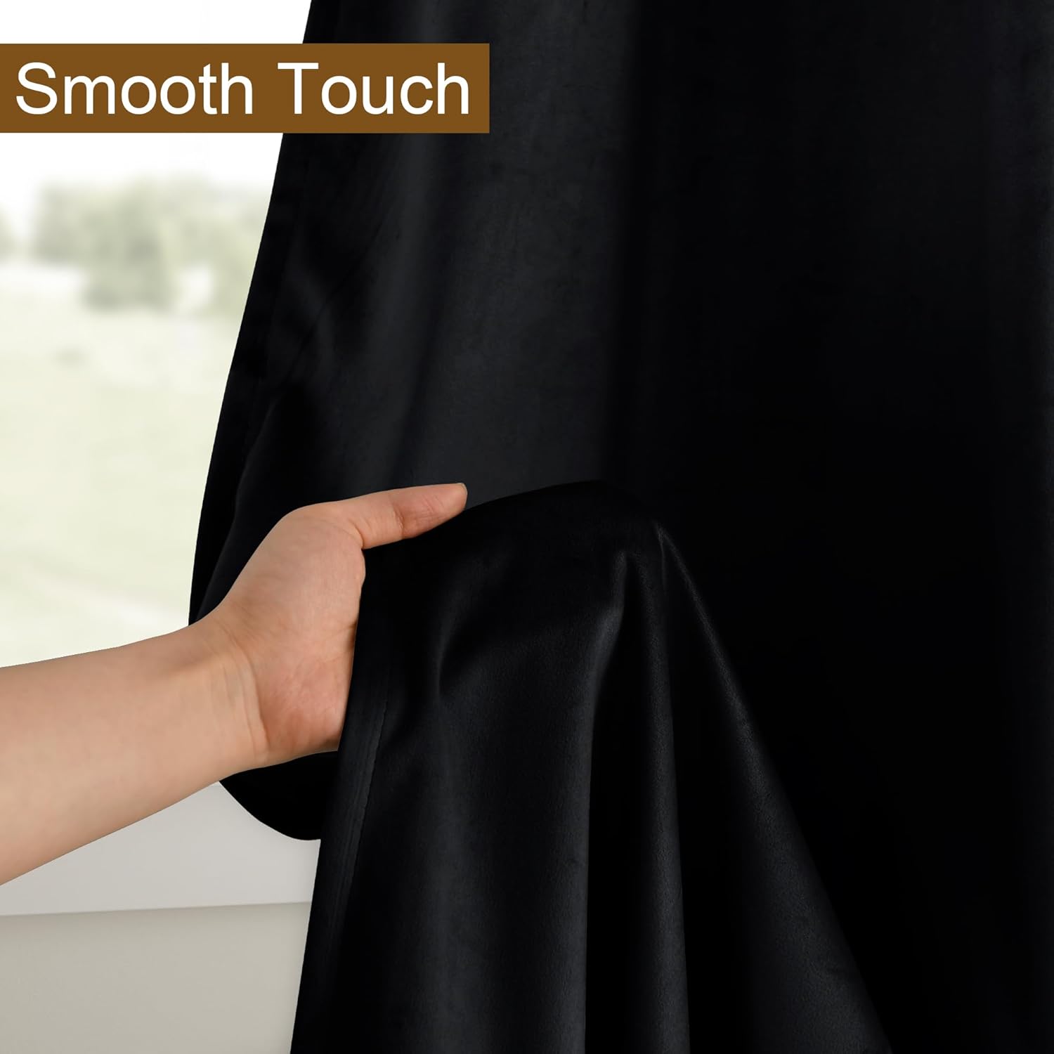 Custom Premium Velvet Blackout Curtains