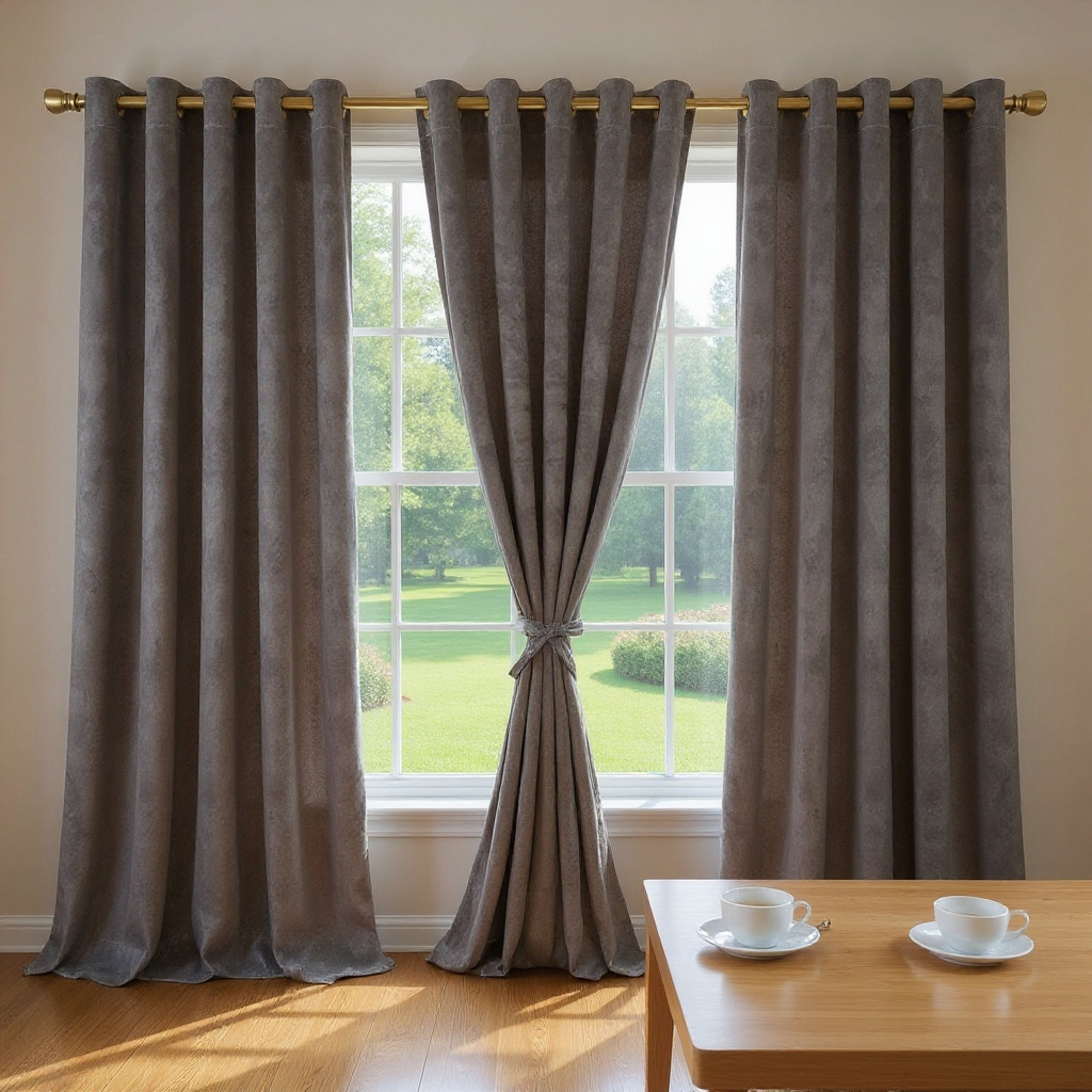 Custom Premium Velvet Blackout Curtains