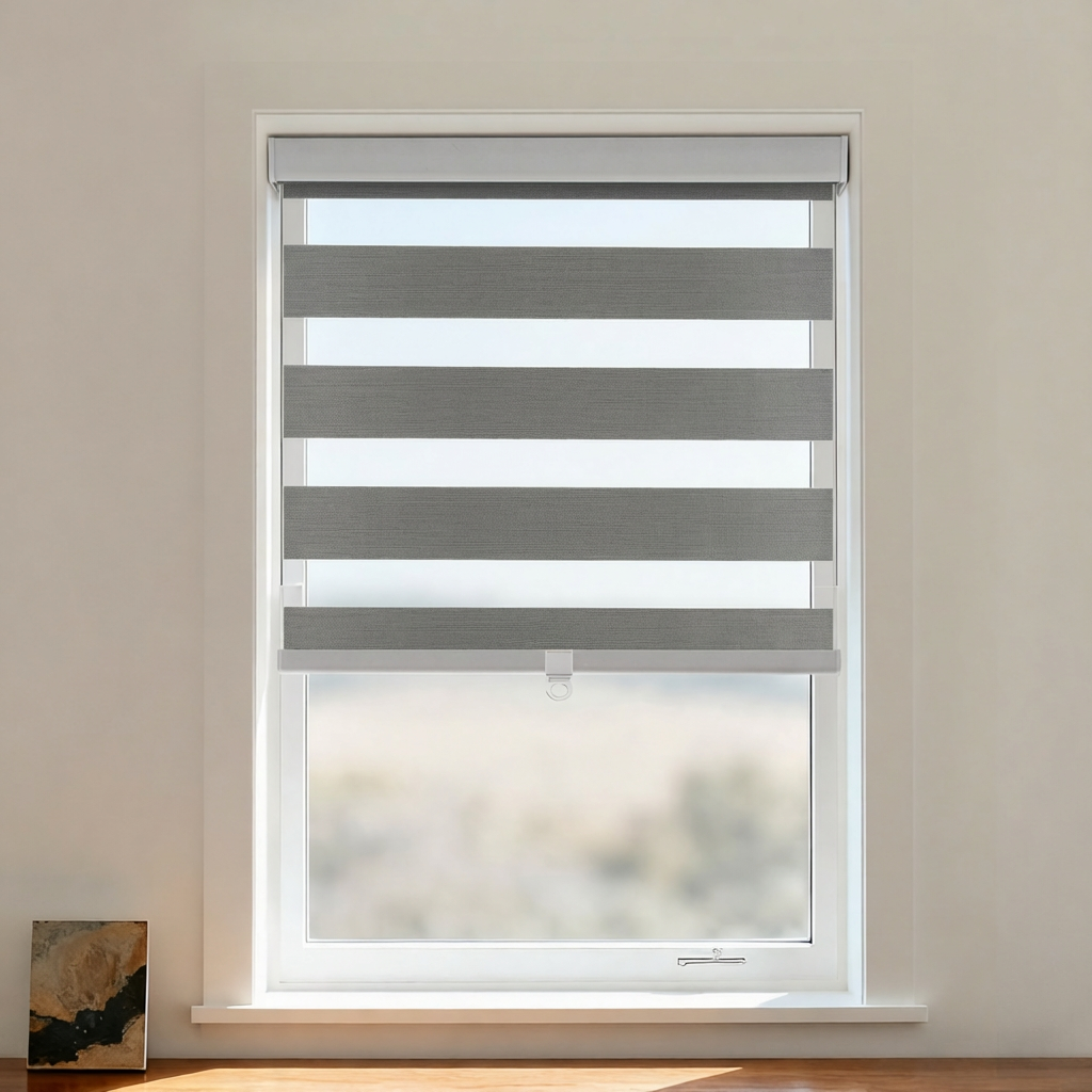 Hillary Blackout Zebra Shade Cordless