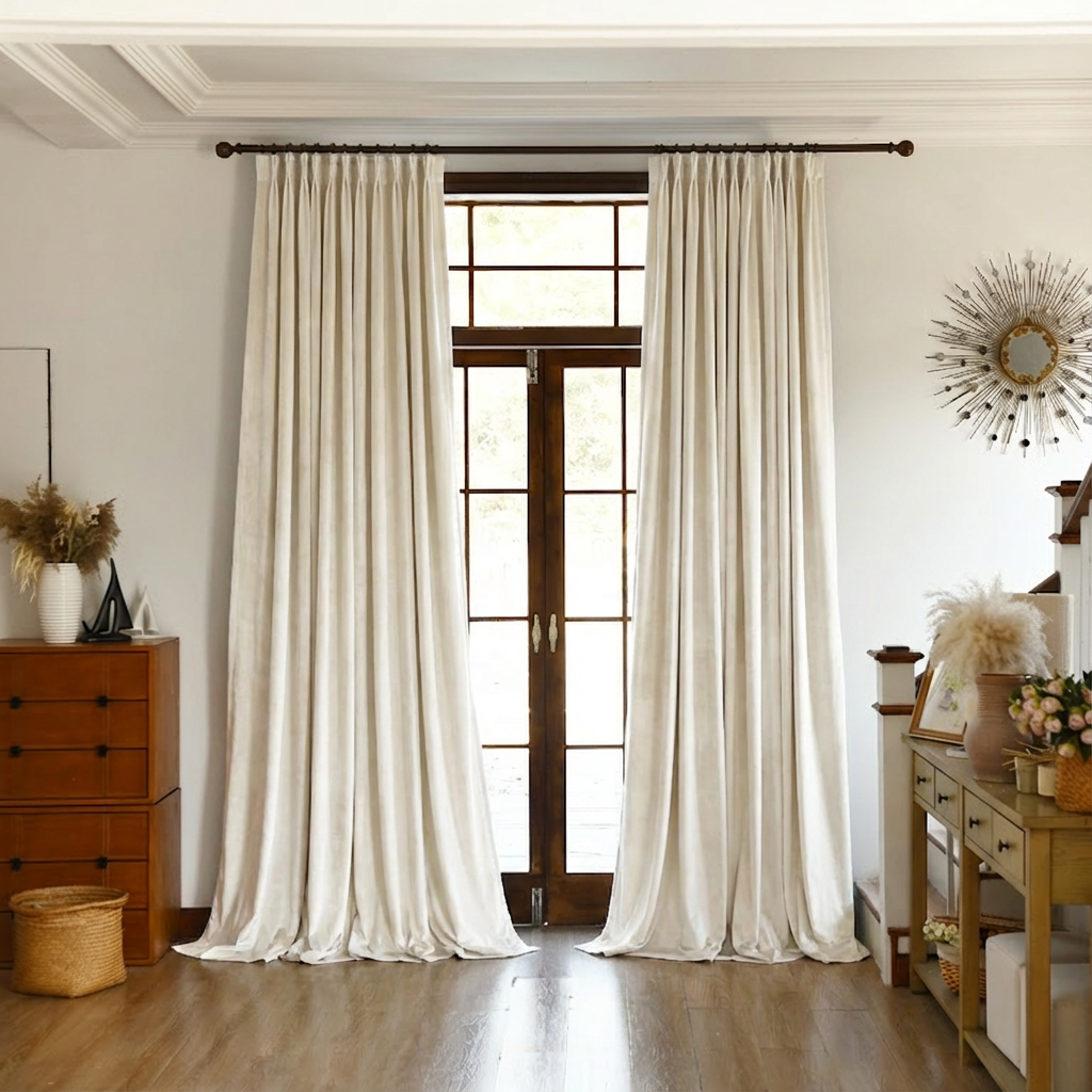 Custom Premium Velvet Blackout Curtains