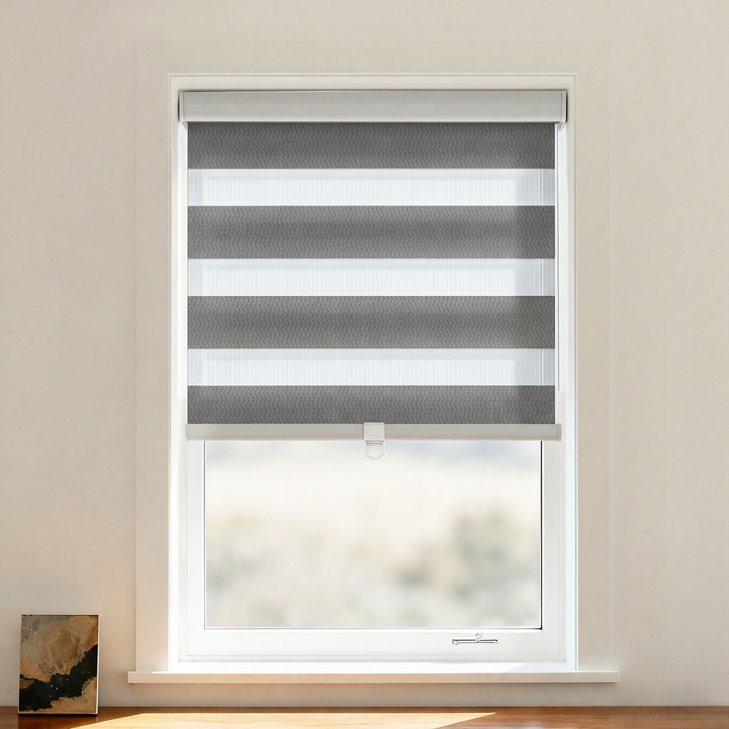 Bondi Blackout Zebra Shade Cordless