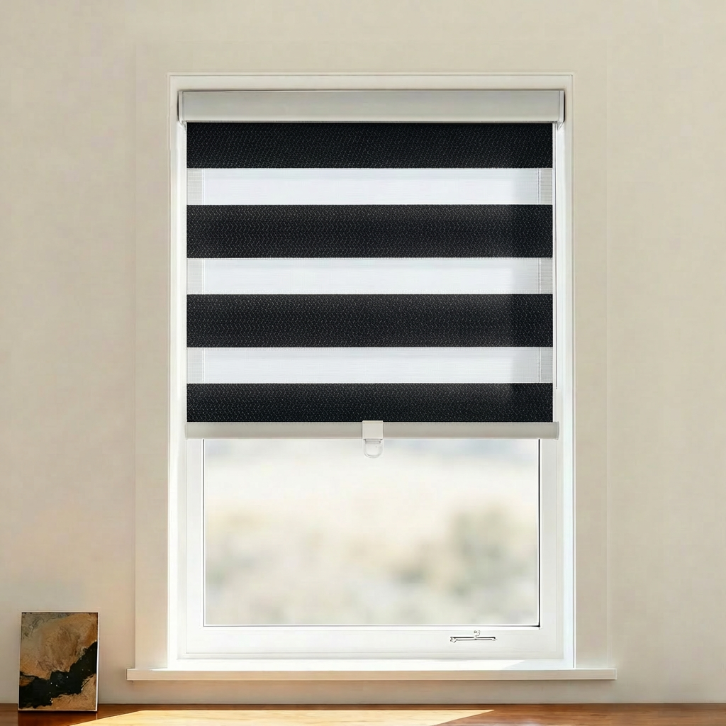 Bondi Blackout Zebra Shade Cordless