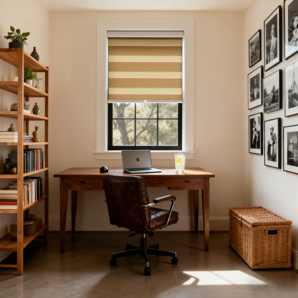 Hillary Blackout Zebra Shade Cordless